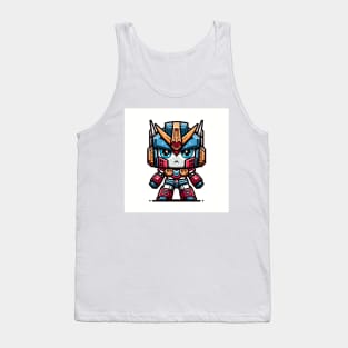 Chibi mecha robot Tank Top